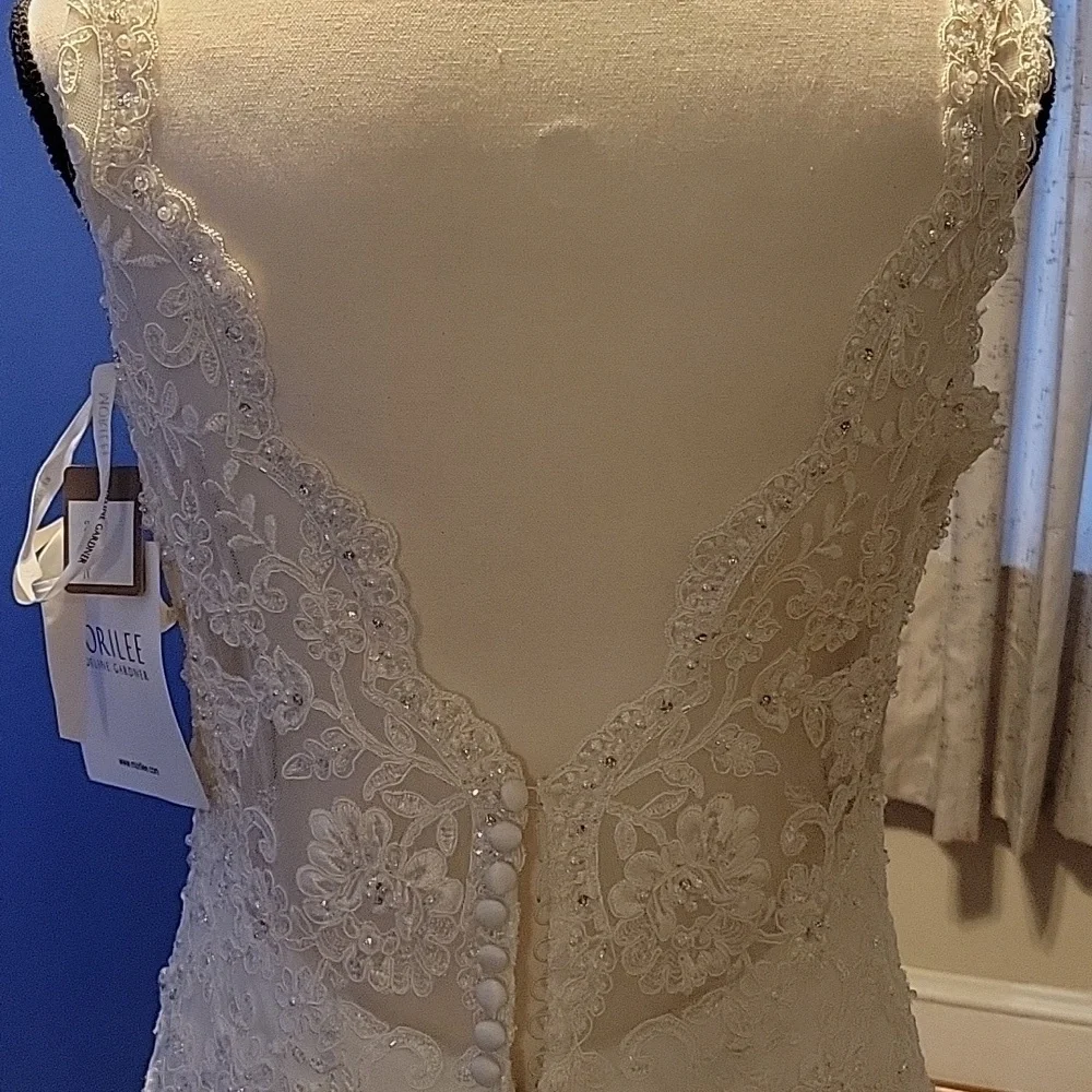 Elegant  Ivory Wedding Dress - Picture 13 of 17